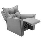 Poltrona Do Papai Reclinável King - Linho