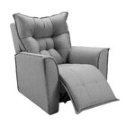 Poltrona Do Papai Reclinável King - Linho