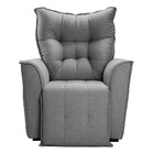 Poltrona Do Papai Reclinável King - Linho