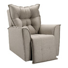 Poltrona Do Papai Reclinável King - Linho