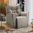 Poltrona Do Papai Reclinável King - Linho