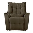 Poltrona Do Papai Reclinável King Veludo - Star Confort