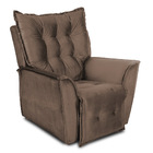 Poltrona Do Papai Reclinável Kit 2 Ruthi Veludo L05 - D'rossi