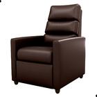 Poltrona Do Papai Reclinável Maia Sintetico Marrom