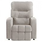 Poltrona Do Papai Reclinavel Maldiva Tecido Veludo