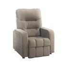 Poltrona Do Papai Reclinável Maldivas Bege Marfim Plus