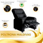 Poltrona Do Papai Reclinável Maldivas - Sintético