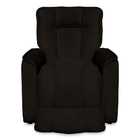 Poltrona Do Papai Reclinável Manual Comfort Veludo Marrom - M