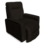 Poltrona Do Papai Reclinável Manual Comfort Veludo Marrom - M