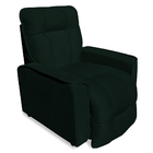 Poltrona Do Papai Reclinável Manual Comfort Veludo Verde - Mo