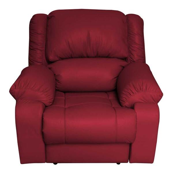 Poltrona Do Papai Reclinável Manual Magnum Pu Sintético Verme