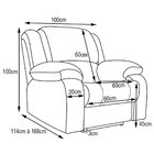 Poltrona Do Papai Reclinável Manual Magnum Veludo Vinho G23 -