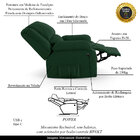 Poltrona Do Papai Reclinável Melim Controle Power Elétrico Us