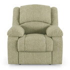 Poltrona Do Papai Reclinável Melim Elétrica Led Linho Fh1 - D