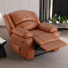 Poltrona Do Papai Reclinável Melim Elétrica Led Massagem Pu B