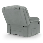 Poltrona Do Papai Reclinável Melim Elétrica Led Massagem Pu F