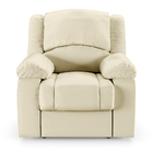 Poltrona Do Papai Reclinável Melim Elétrica Led Massagem Pu F