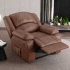 Poltrona Do Papai Reclinável Melim Elétrica Led Massagem Pu M