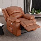 Poltrona Do Papai Reclinável Melim Elétrica Led Pu Brilho Fh1