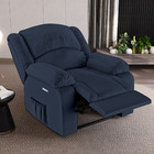 Poltrona Do Papai Reclinável Melim Elétrica Led Pu Fh1 - D'ro