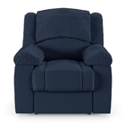 Poltrona Do Papai Reclinável Melim Elétrica Led Pu Fh1 - D'ro