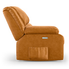 Poltrona Do Papai Reclinável Melim Elétrica Led Pu Fh1 - D'ro