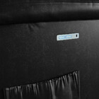 Poltrona Do Papai Reclinável Melim Elétrica Led Pu Preto Bril