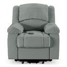 Poltrona Do Papai Reclinável Melim Elevação Lift Elétrico Pu