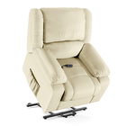 Poltrona Do Papai Reclinável Melim Elevação Lift Elétrico Pu