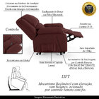 Poltrona Do Papai Reclinável Melim Elevação Lift Elétrico Vel