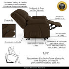 Poltrona Do Papai Reclinável Melim Elevação Lift Elétrico Vel