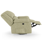 Poltrona Do Papai Reclinável Melim Glider Giratória Linho Fh1