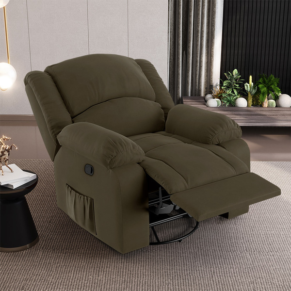 Poltrona Do Papai Reclinável Melim Glider Giratória Massagem