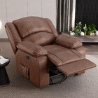 Poltrona Do Papai Reclinável Melim Glider Giratória Massagem