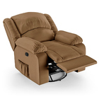 Poltrona Do Papai Reclinável Melim Glider Giratória Pu Fh1 -