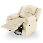 Poltrona Do Papai Reclinável Melim Glider Giratória Pu Fh1 -