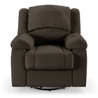 Poltrona Do Papai Reclinável Melim Glider Giratória Usb Pu Br