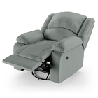 Poltrona Do Papai Reclinável Melim Glider Giratória Usb Pu Ci