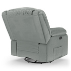 Poltrona Do Papai Reclinável Melim Glider Giratória Usb Pu Fh