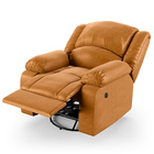 Poltrona Do Papai Reclinável Melim Glider Giratória Usb Pu Fh