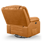 Poltrona Do Papai Reclinável Melim Glider Giratória Usb Pu Fh