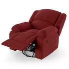 Poltrona Do Papai Reclinável Melim Glider Giratória Usb Velud