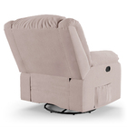 Poltrona Do Papai Reclinável Melim Glider Giratória Usb Velud