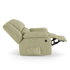 Poltrona Do Papai Reclinável Melim Power Elétrica Linho Bege