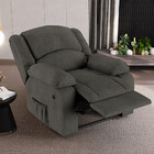 Poltrona Do Papai Reclinável Melim Power Elétrica Linho Fh1 -