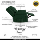 Poltrona Do Papai Reclinável Melim Power Elétrica Massagem Ve