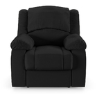 Poltrona Do Papai Reclinável Melim Power Elétrica Pu Preto F