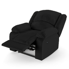 Poltrona Do Papai Reclinável Melim Power Elétrica Usb Pu Pret