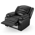 Poltrona Do Papai Reclinável Melim Power Elétrica Usb Pu Pret