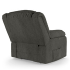 Poltrona Do Papai Reclinável Melim Power Touch Massagem Linho